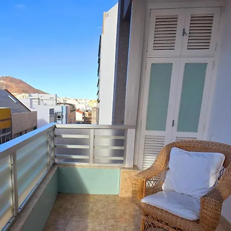 Casita Canaria Playa Beachfront Access & Lateral Ocean View With Terrace Las Palmas de Gran Canaria